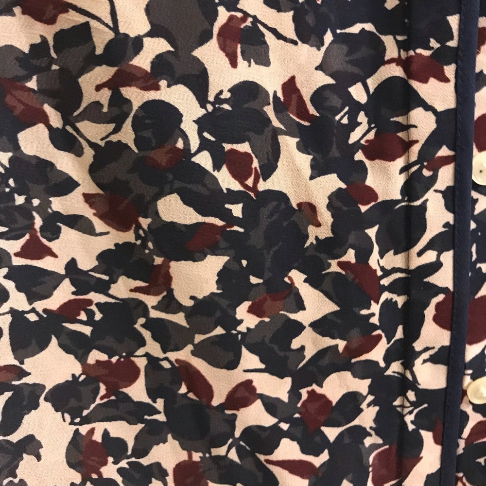 Button Down Sheer Blouse - image 2